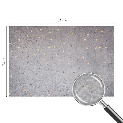 Papel mural texturado decorativo Puntos simétricos