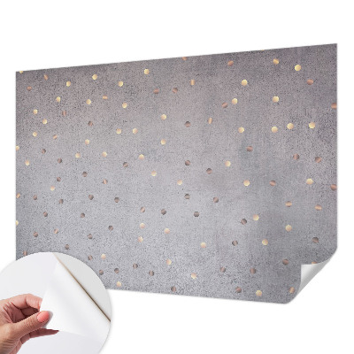 Papel mural texturado decorativo con diseño de puntos simétricos