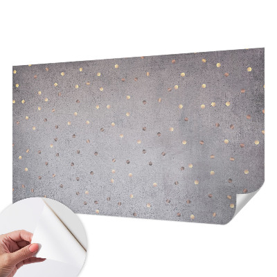 Papel mural texturado decorativo con diseño de puntos simétricos
