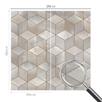 Fotomural decorativo para cabecero de cama con mosaico geométrico