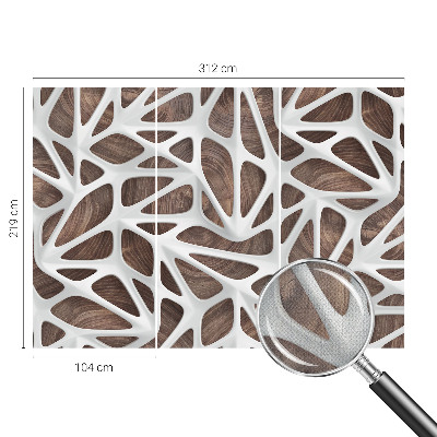 Mural de pared con estampado hermoso Armonía dinámica