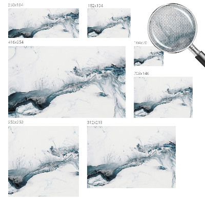 Papel mural texturado decorativo Elegancia abstracta