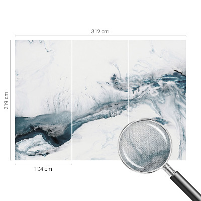 Papel mural texturado decorativo Elegancia abstracta