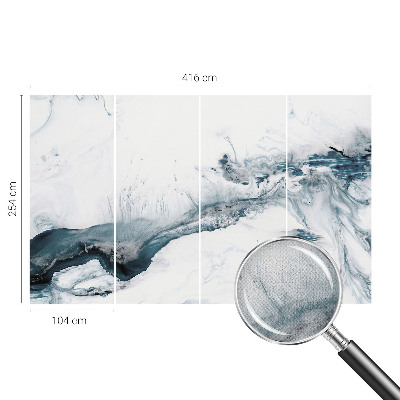 Papel mural texturado decorativo Elegancia abstracta