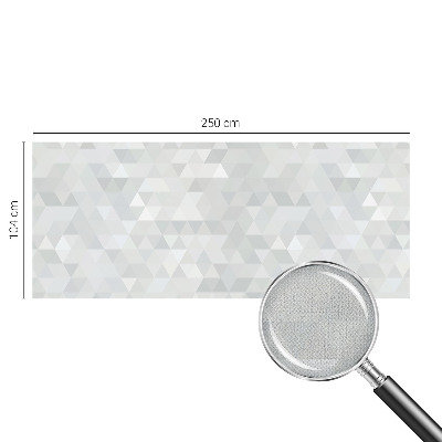 Mural de pared con estampado hermoso con un patrón gris