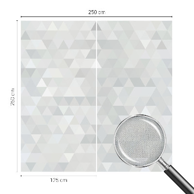 Mural de pared con estampado hermoso con un patrón gris