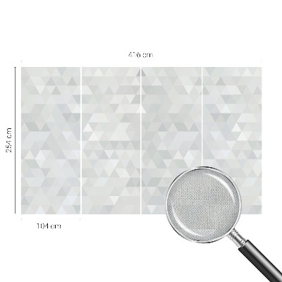 Mural de pared con estampado hermoso Patrón gris