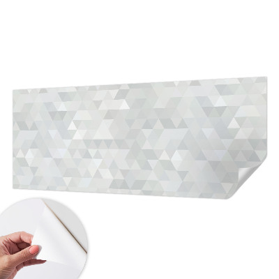 Mural de pared con estampado hermoso con un patrón gris