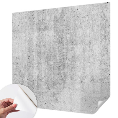Papel mural texturado decorativo con aspecto de muro de hormigón