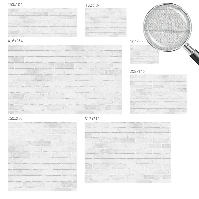 Fotomural decorativo para cabecero de cama Muro de ladrillo