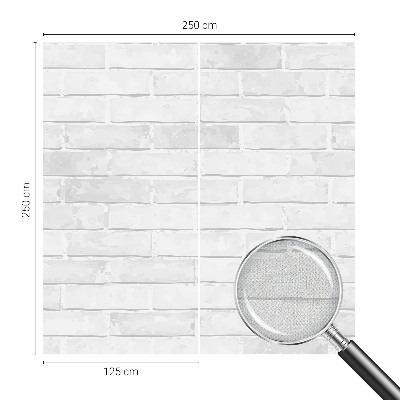 Fotomural decorativo para cabecero de cama con diseño de muro de ladrillo