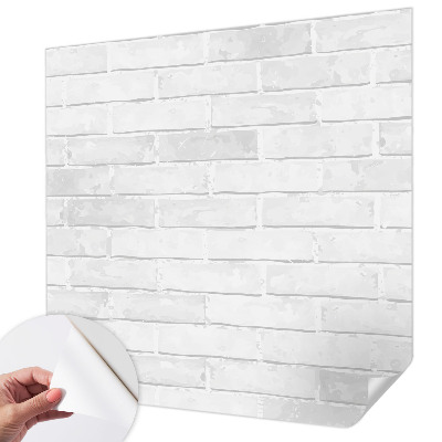 Fotomural decorativo para cabecero de cama con diseño de muro de ladrillo