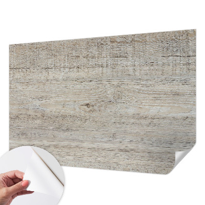 Mural de pared con estampado hermoso con motivos de anillos de madera