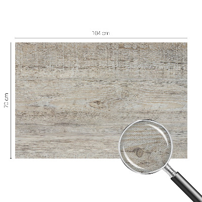 Mural de pared con estampado hermoso Anillos de madera