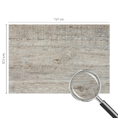 Mural de pared con estampado hermoso Anillos de madera