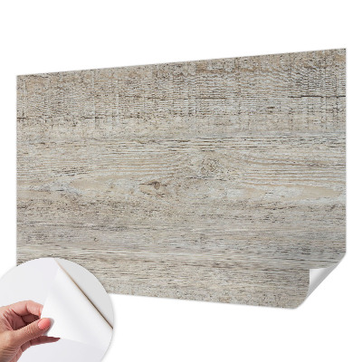 Mural de pared con estampado hermoso Anillos de madera