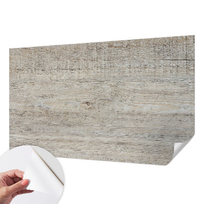 Mural de pared con estampado hermoso con motivos de anillos de madera