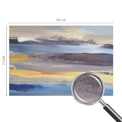 Papel mural con patrón decorativo Paisaje tranquilo