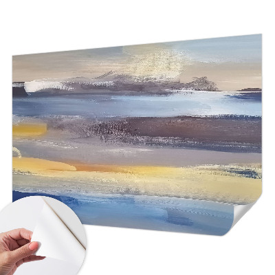 Papel mural con patrón decorativo Paisaje tranquilo