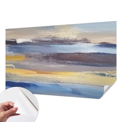 Papel mural con patrón decorativo Paisaje tranquilo