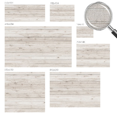 Mural de pared con estampado hermoso Madera natural
