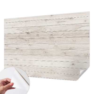 Mural de pared con estampado hermoso Madera natural