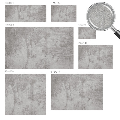 Fotomural decorativo para cabecero de cama Hormigón crudo