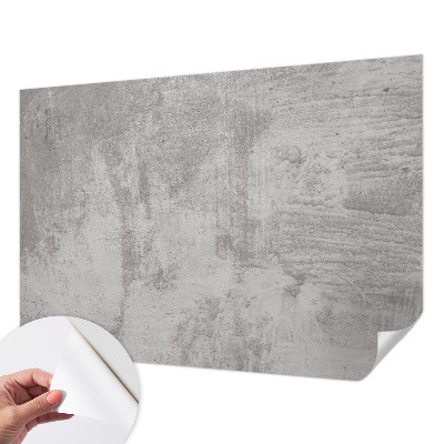 Fotomural decorativo para cabecero de cama con acabado de hormigón crudo