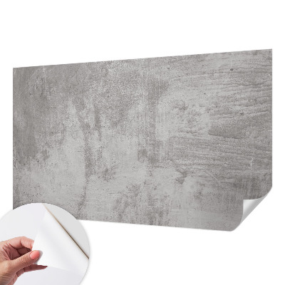 Fotomural decorativo para cabecero de cama con acabado de hormigón crudo