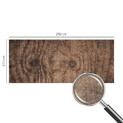 Papel mural con patrón decorativo con acabado de madera rústica