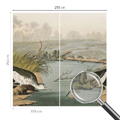 Mural de pared con estampado hermoso Un paisaje tranquilo