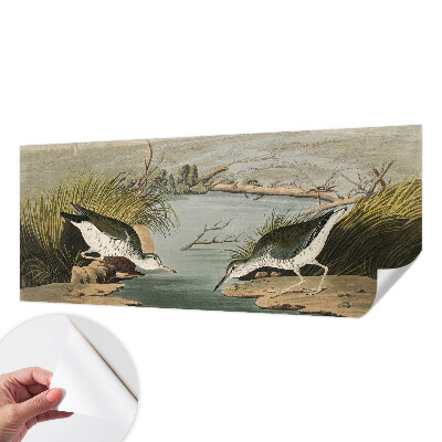 Mural de pared con estampado hermoso Un paisaje tranquilo