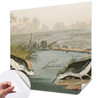 Mural de pared con estampado hermoso Un paisaje tranquilo