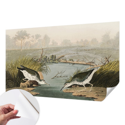 Mural de pared con estampado hermoso Un paisaje tranquilo