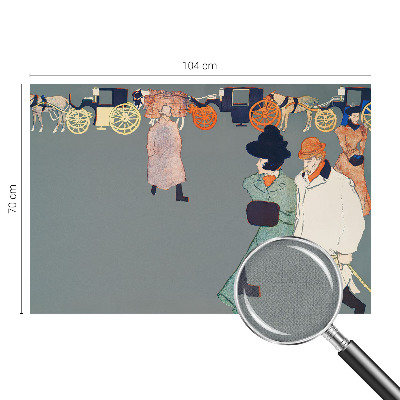 Mural de pared con estampado hermoso Trajes de entrenador