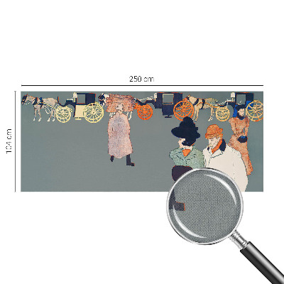 Mural de pared con estampado hermoso Trajes de entrenador