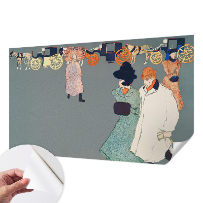 Mural de pared con estampado hermoso Trajes de entrenador