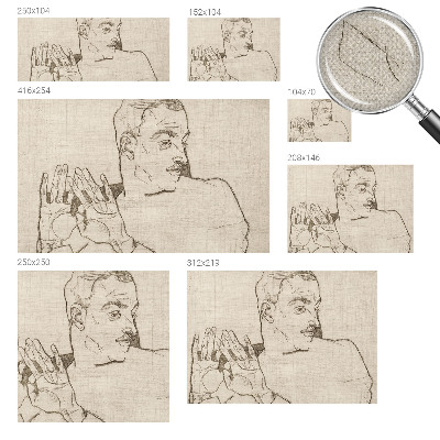 Fotomural decorativo para cabecero de cama Un carácter distintivo