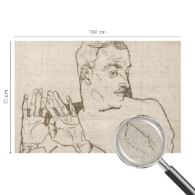 Fotomural decorativo para cabecero de cama Un carácter distintivo