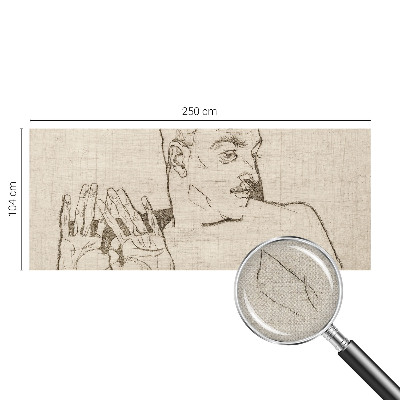 Fotomural decorativo para cabecero de cama Un carácter distintivo