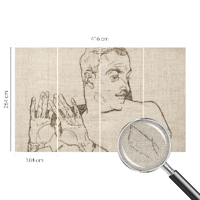 Fotomural decorativo para cabecero de cama Un carácter distintivo