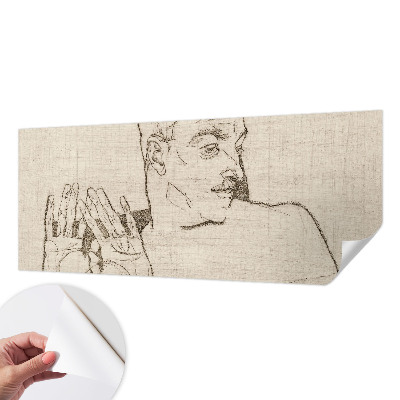 Fotomural decorativo para cabecero de cama Un carácter distintivo