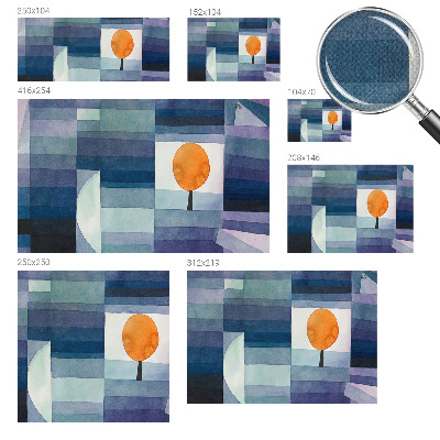 Fotomural decorativo para cabecero de cama Árbol abstracto