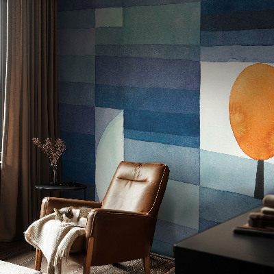 Fotomural decorativo para cabecero de cama Árbol abstracto