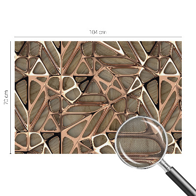 Papel mural con patrón decorativo Patrón geométrico