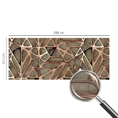 Papel mural con patrón decorativo Patrón geométrico