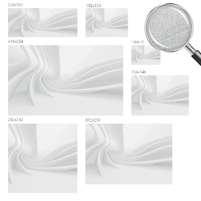 Fotomural decorativo para cabecero de cama Líneas de fluidos