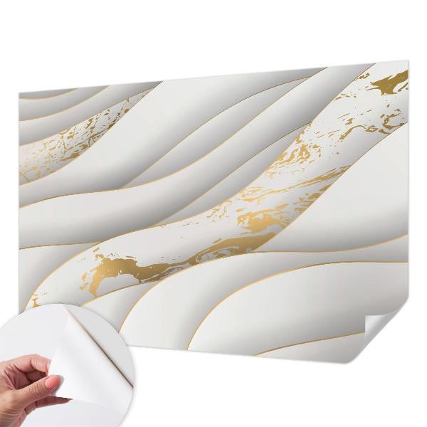 Papel mural texturado decorativo con patrones dinámicos