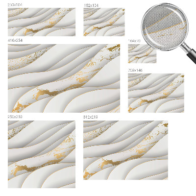 Papel mural texturado decorativo Patrones dinámicos