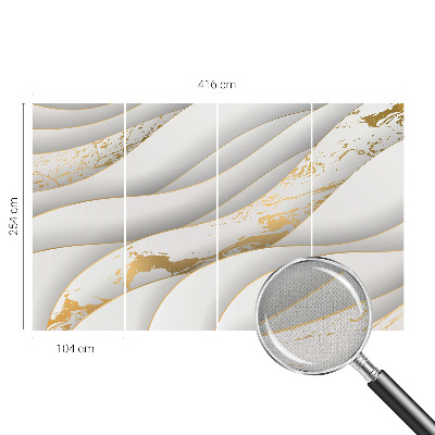 Papel mural texturado decorativo con patrones dinámicos